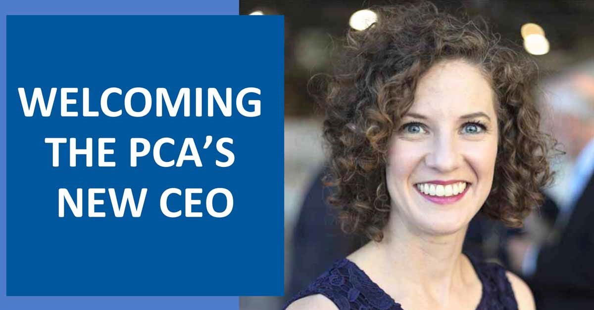 Welcoming Sarah Garry the PCA's new CEO